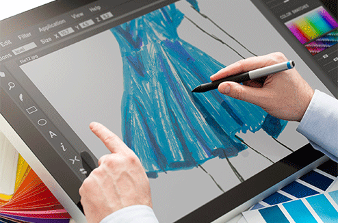 Une tablette graphique