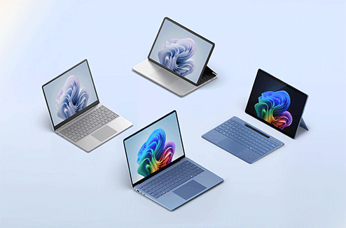 Les différents modèles Microsoft Surface